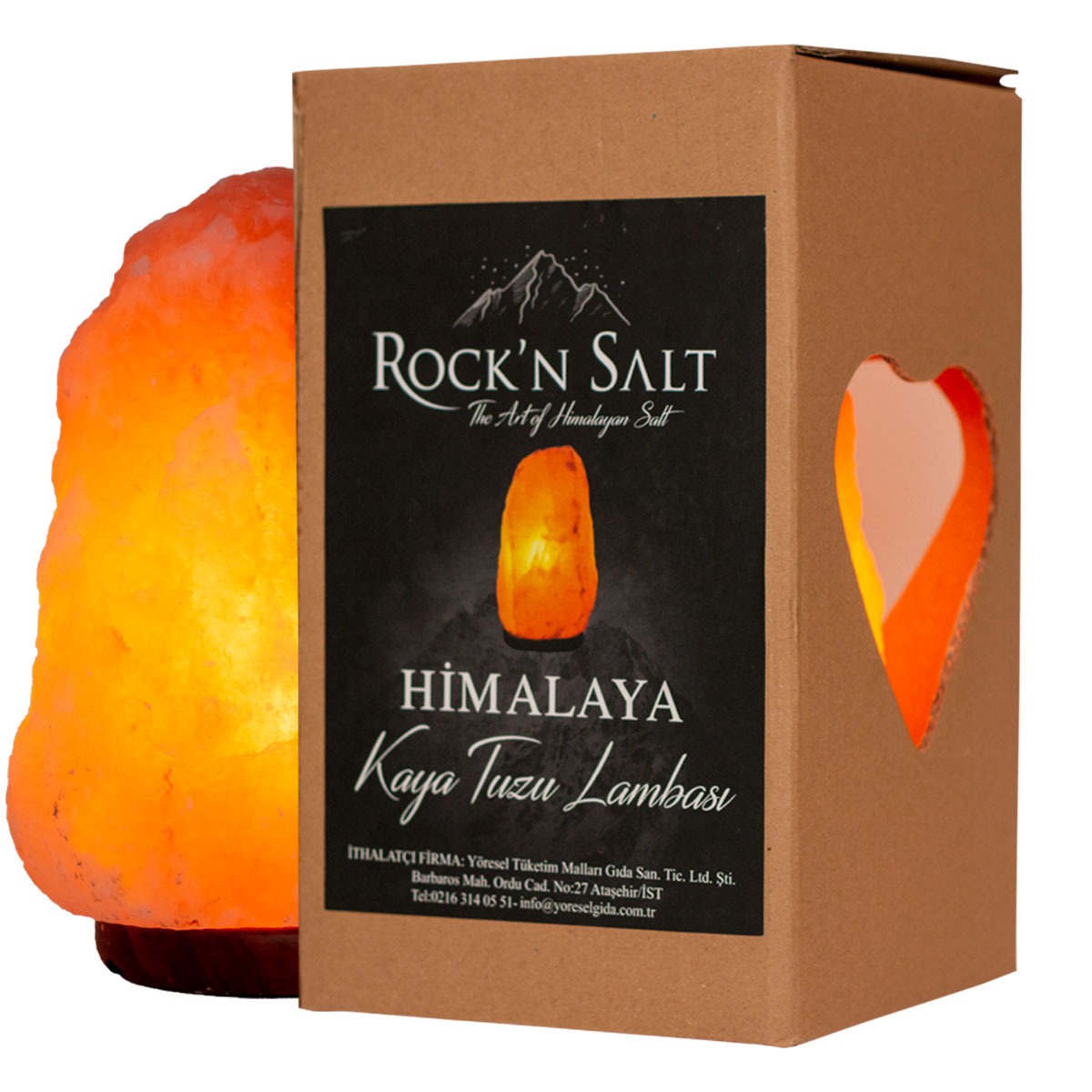 ROCK'N SALT HİMALAYA TUZ LAMBASI